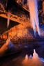 Scarisoara cave, stalactites